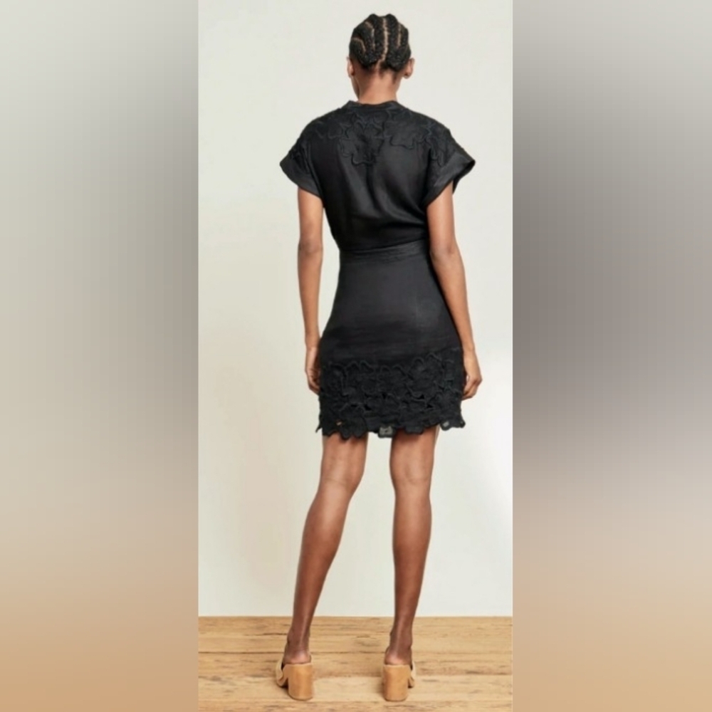Veronica Beard Ladies Black "Archie" Mini Dress NWT! - Picture 2 of 11